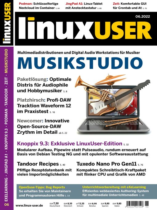 Title details for LinuxUser by Computec Media GmbH - Available